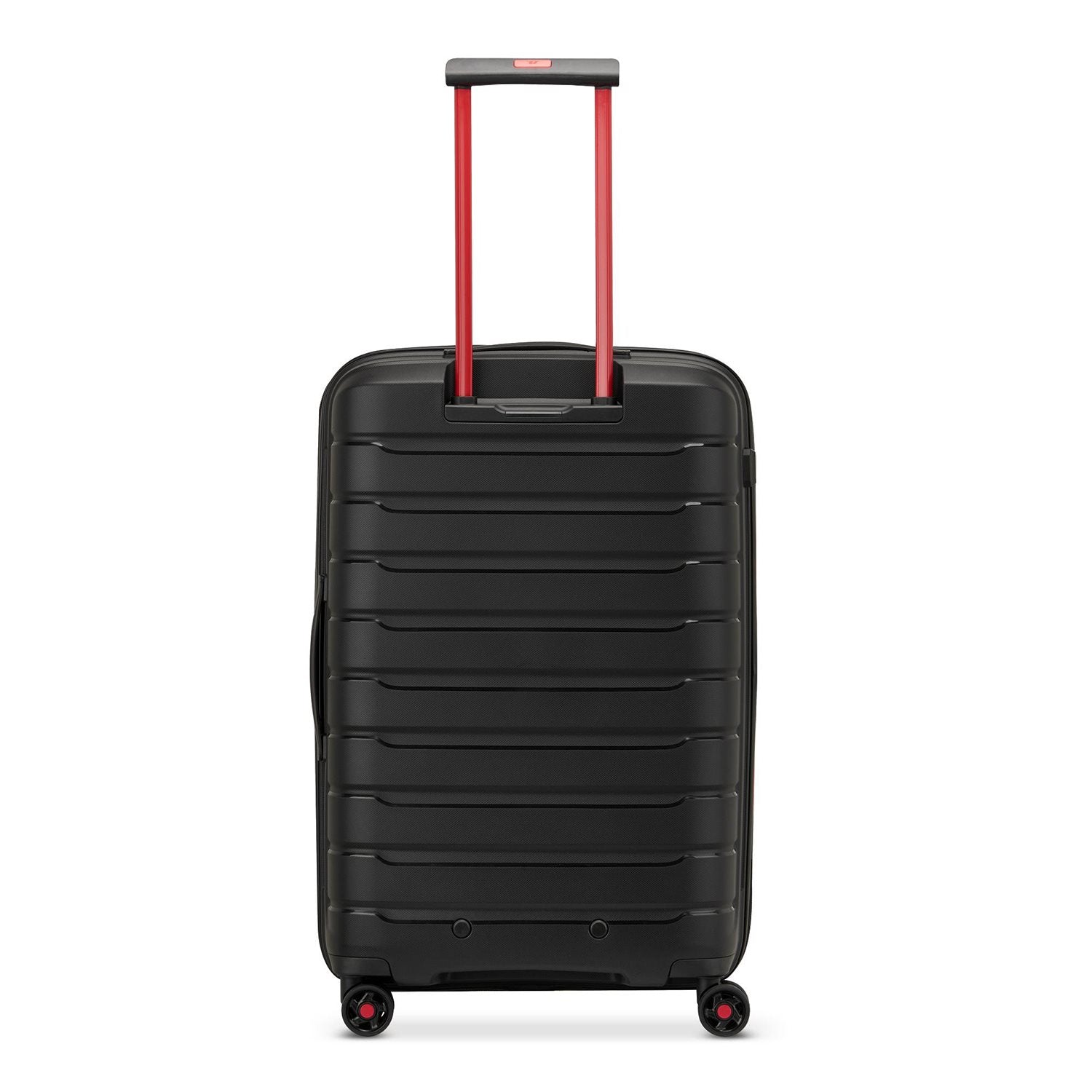 Mittelgroßer, starrer, erweiterbarer Trolley mit 4 Rädern RONCATO Line B-Flying Move Farbe Black Smoke