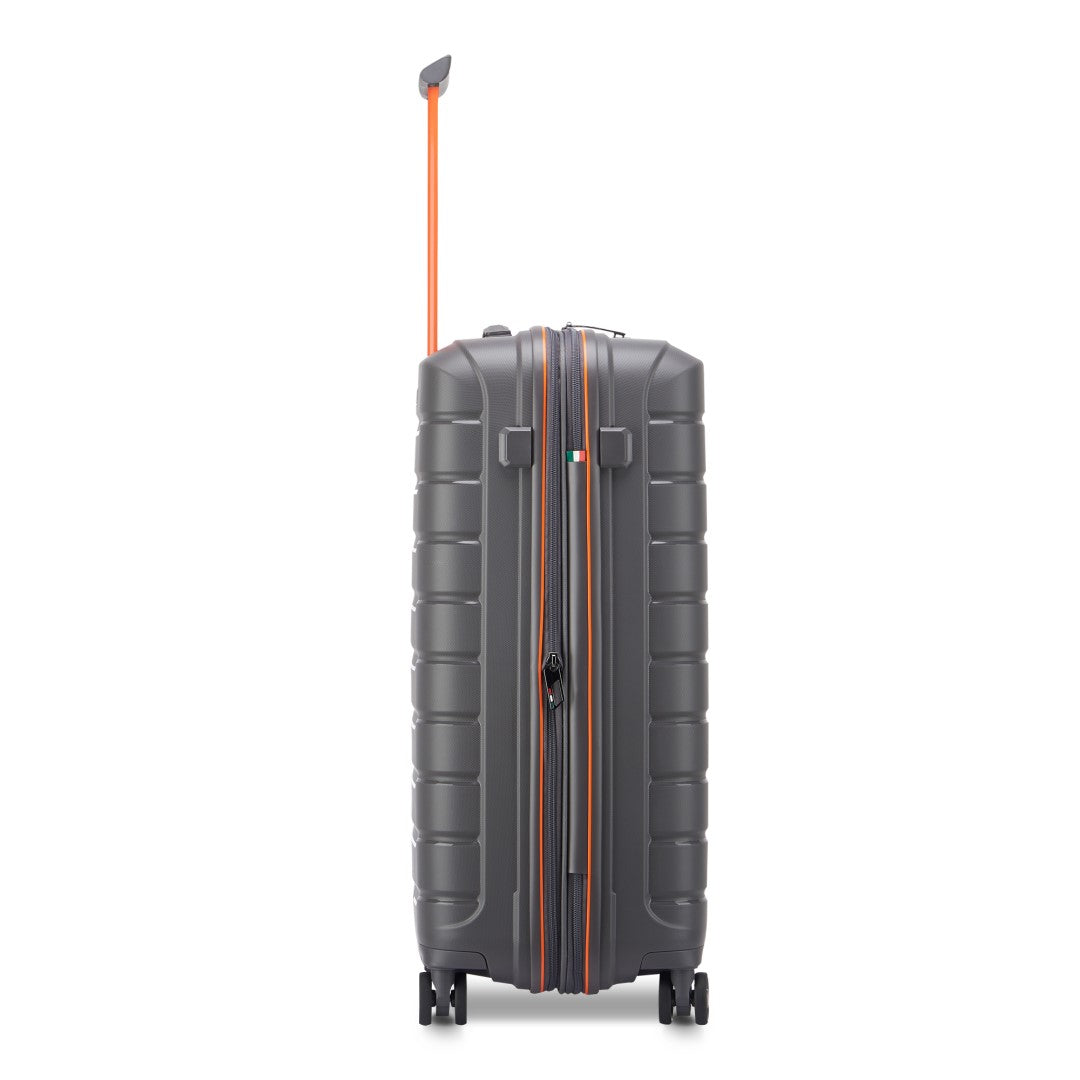 Mittelgroßer, starrer, erweiterbarer Trolley mit 4 Rädern RONCATO Line B-Flying Move Farbe Graphit