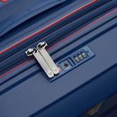 Mittelgroßer, starrer, erweiterbarer Trolley mit 4 Rädern RONCATO Line B-Flying Move Farbe Ultramarinblau