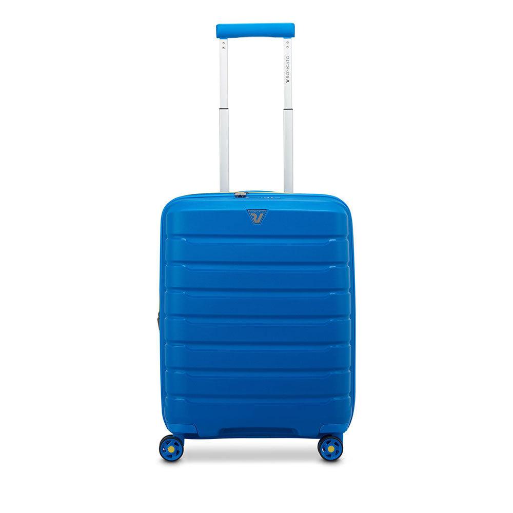 Trolley Cabina Espandibile Rigido 4 Ruote RONCATO Linea B-Flying colore Blu Cobalto