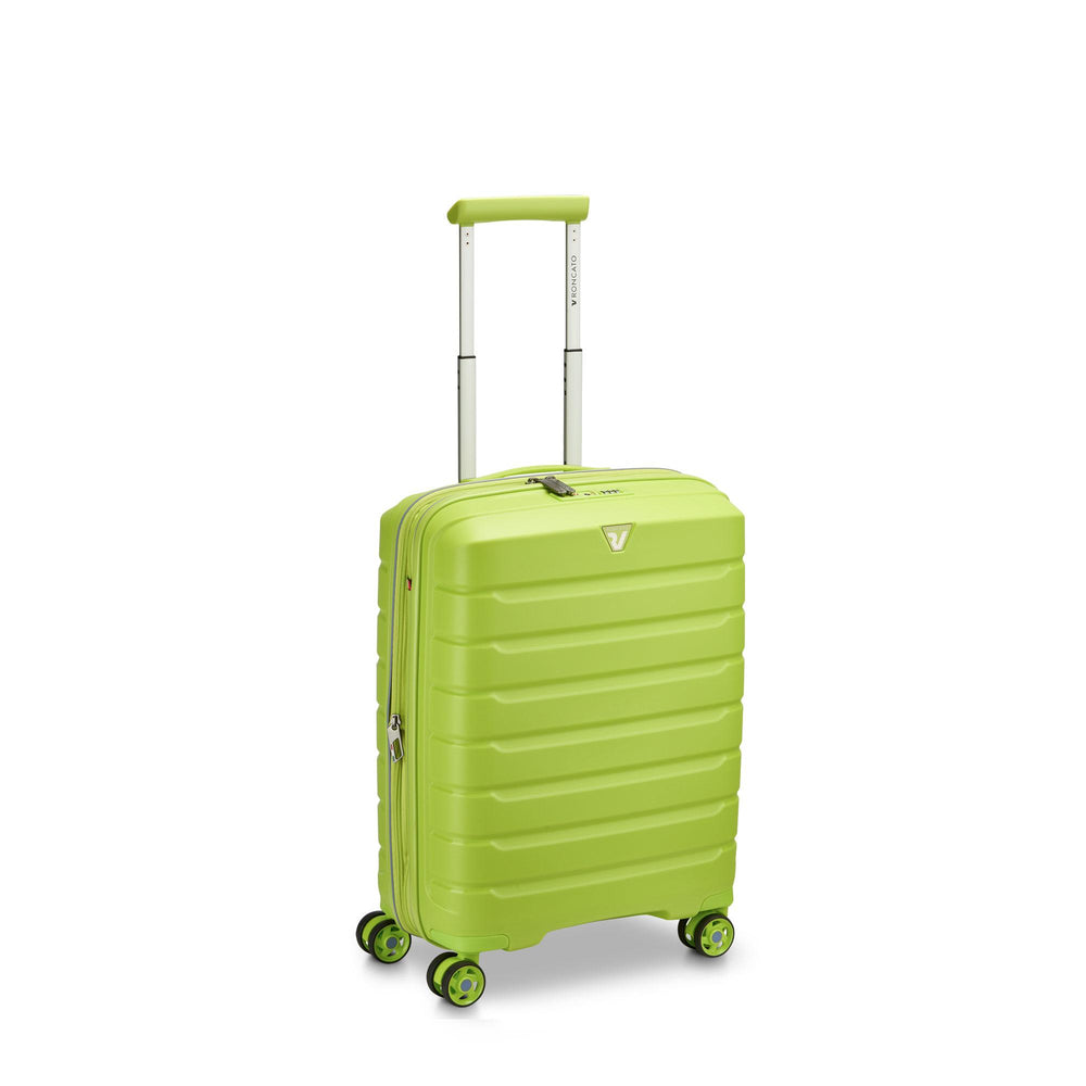 Trolley Cabina Espandibile Rigido 4 Ruote RONCATO Linea B-Flying colore Cyber Lime