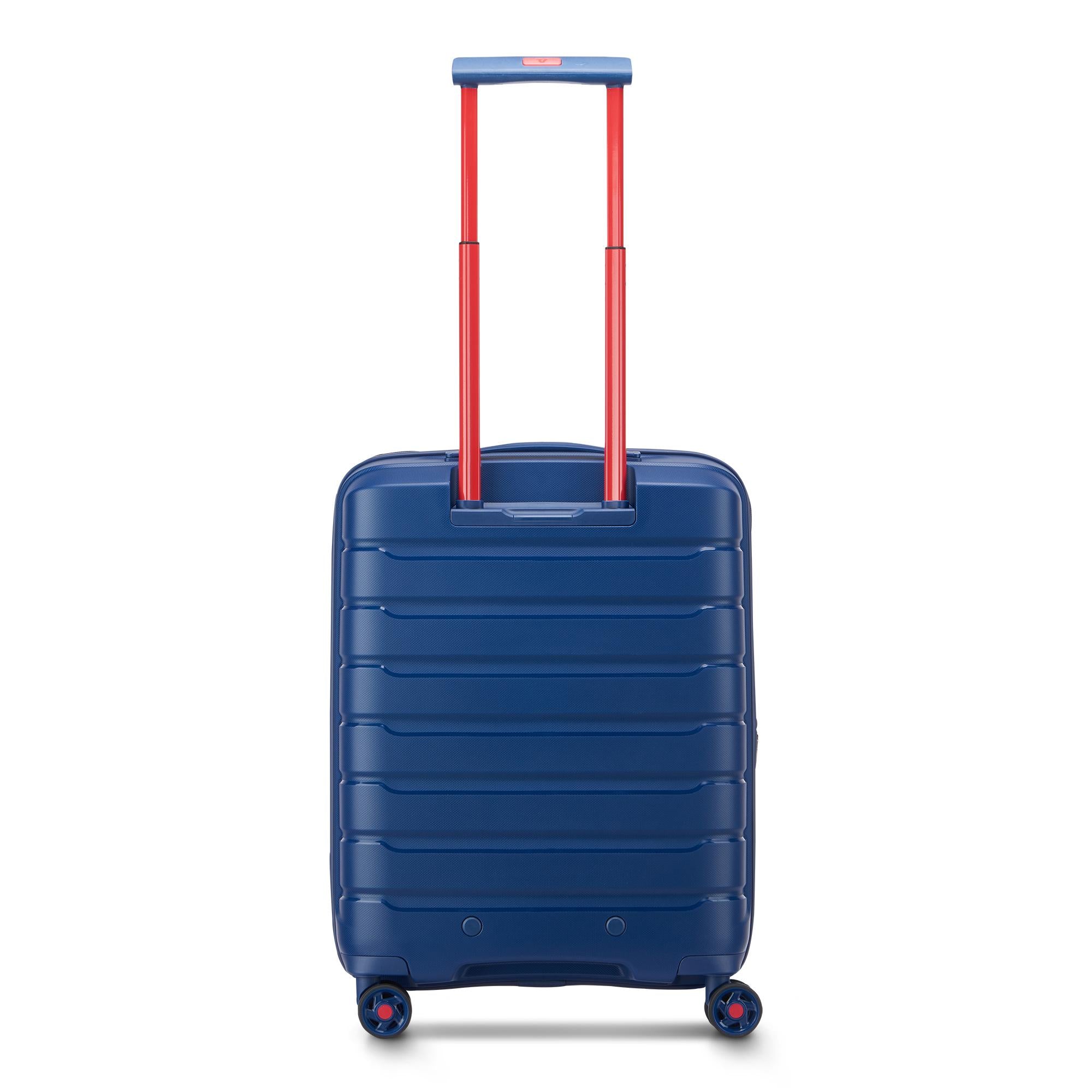 Trolley Cabina Rigido Espandibile 4 Ruote RONCATO Linea B-Flying Move colore Blu Oltremare
