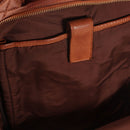 Zaino Cartella Porta Pc GIANNI CONTI in Pelle color Cognac