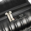 Trolley-Set RONCATO Wave Line Starr schwarz 4 Rollen