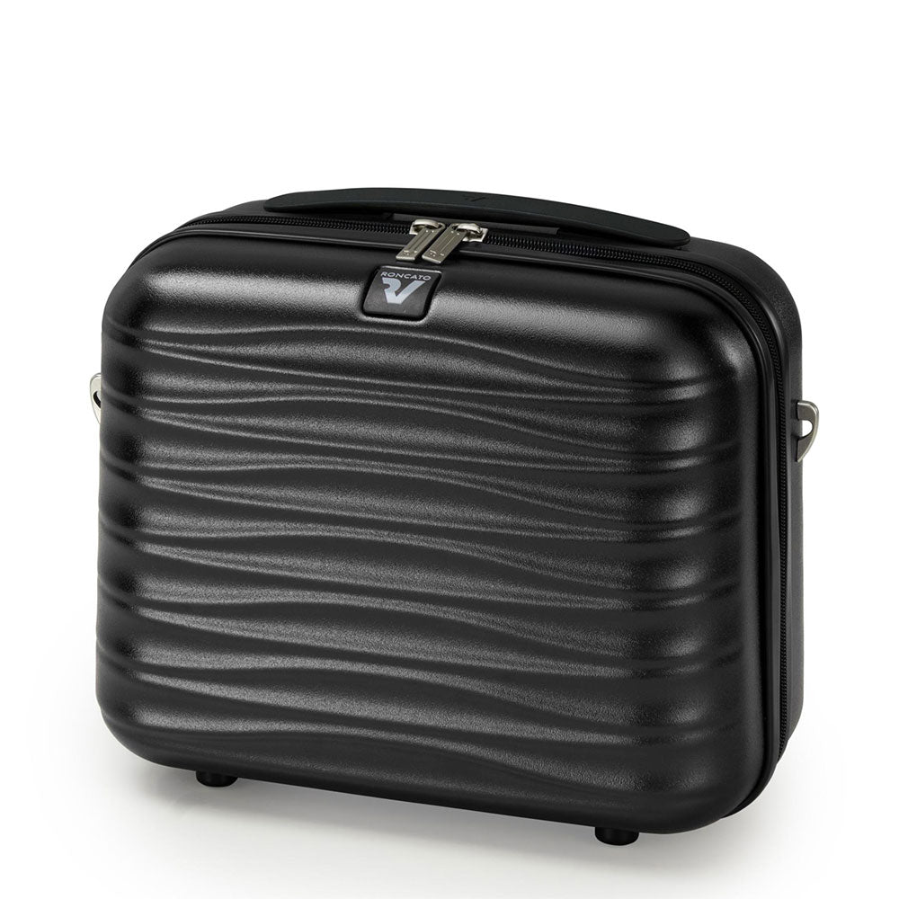 Trolley-Set RONCATO Wave Line Starr schwarz 4 Rollen