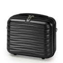 Trolley-Set RONCATO Wave Line Starr schwarz 4 Rollen