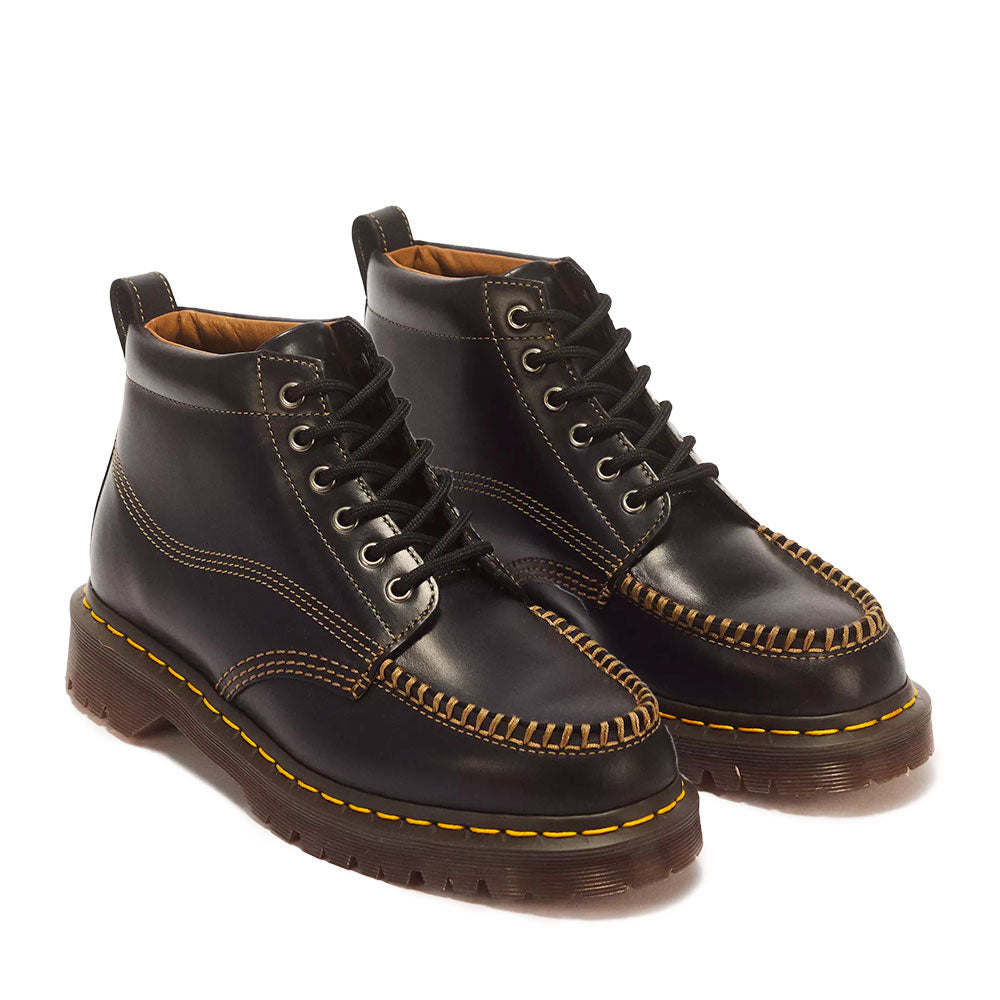 Stivaletti Uomo DR. MARTENS linea Lowell Chukka in Pelle Nera