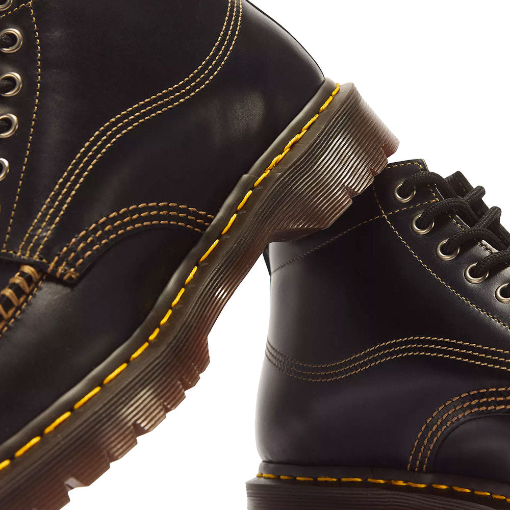 Stivaletti Uomo DR. MARTENS linea Lowell Chukka in Pelle Nera