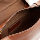 Borsa Donna a Tracolla THE BRIDGE linea Domitilla in Pelle Marrone
