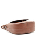Borsa Donna a Tracolla THE BRIDGE linea Domitilla in Pelle Marrone