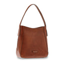 Borsa Donna Hobo a Spalla THE BRIDGE in Pelle Marrone linea Maddalena