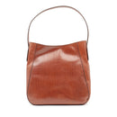 Hobo Bag Donna THE BRIDGE linea Maddalena in Pelle Marrone