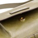 Camera Case Donna a Tracolla THE BRIDGE linea Flora in Pelle Verde Timo