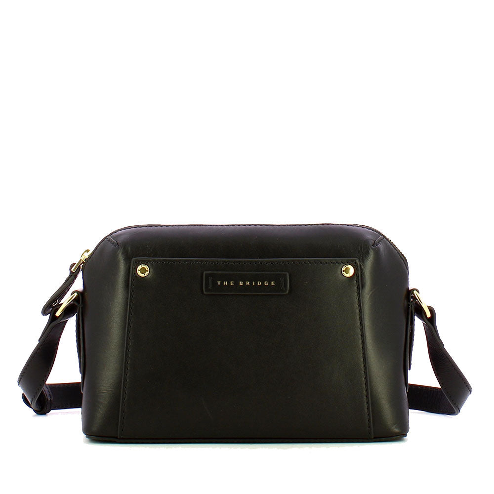 Borsa Donna a Tracolla THE BRIDGE linea Cecilia in Pelle Nera