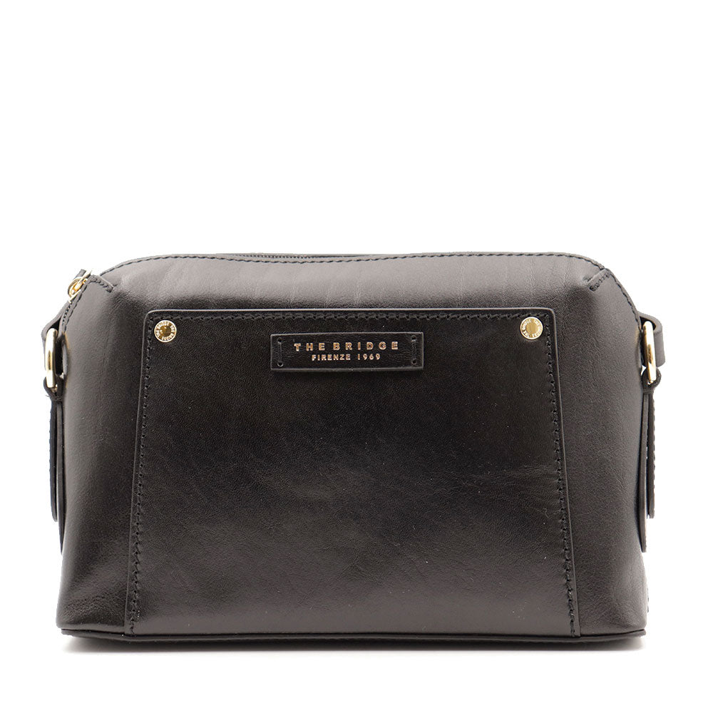 Borsa Donna a Tracolla THE BRIDGE linea Cecilia in Pelle Nera
