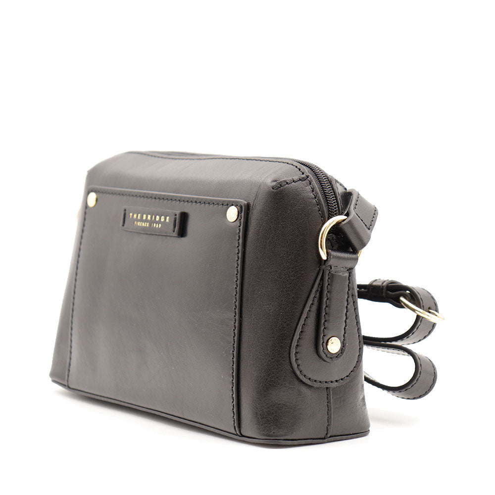 Borsa Donna a Tracolla THE BRIDGE linea Cecilia in Pelle Nera
