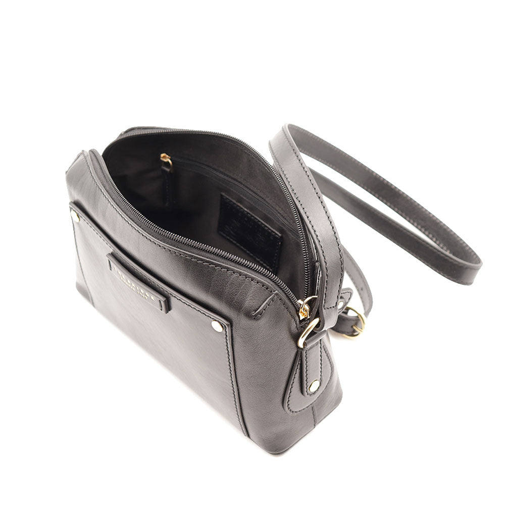 Borsa Donna a Tracolla THE BRIDGE linea Cecilia in Pelle Nera