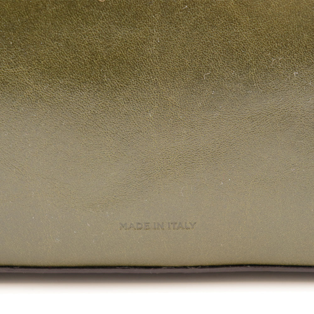 Borsa Donna a Tracolla THE BRIDGE linea Cecilia in Pelle Verde Timo