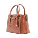 Borsa Donna a Mano Double Function THE BRIDGE linea Cecilia in Pelle Marrone