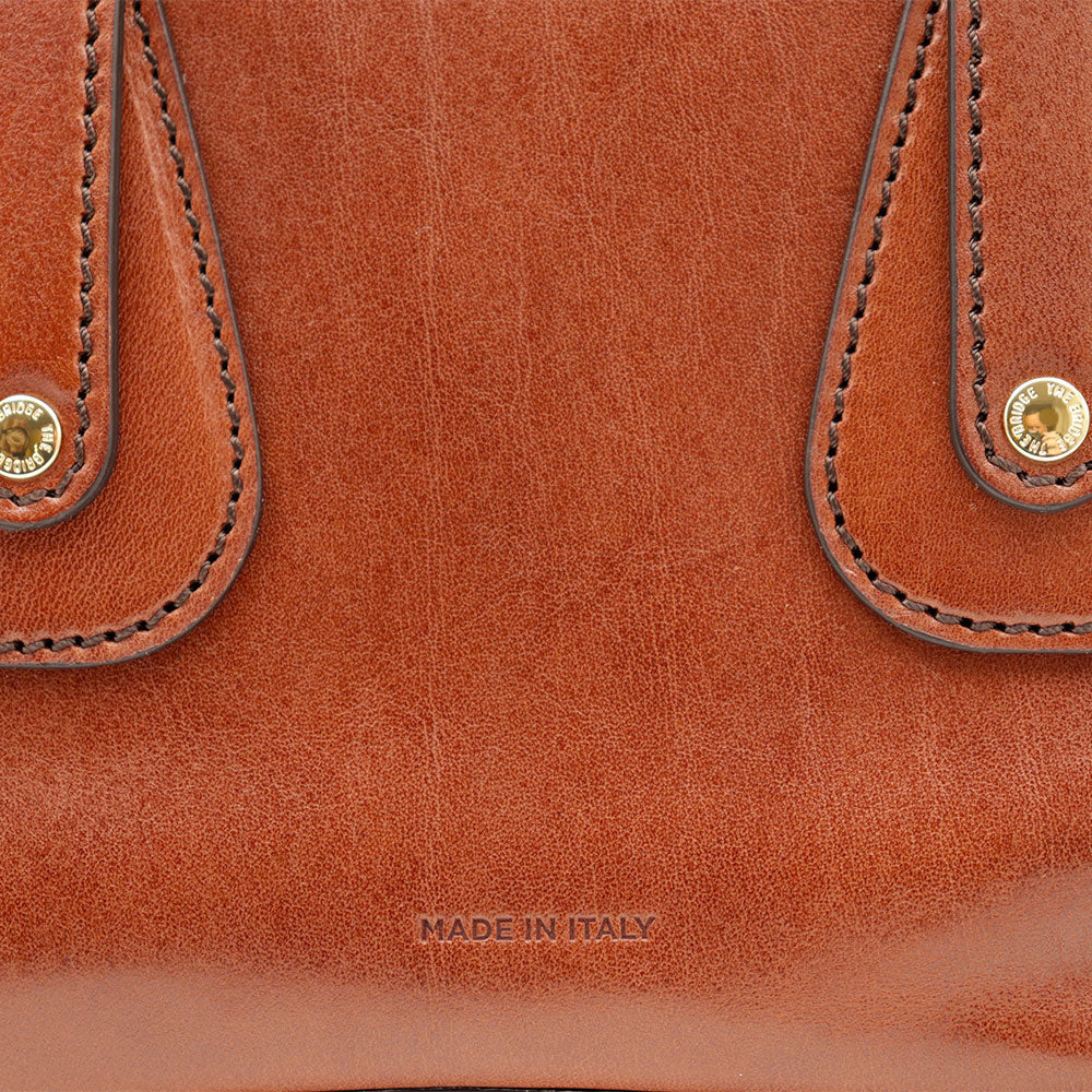 Borsa Donna a Mano Double Function THE BRIDGE linea Cecilia in Pelle Marrone