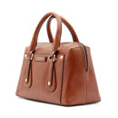 Borsa Donna a Mano con Tracolla THE BRIDGE linea Cecilia in Pelle Marrone