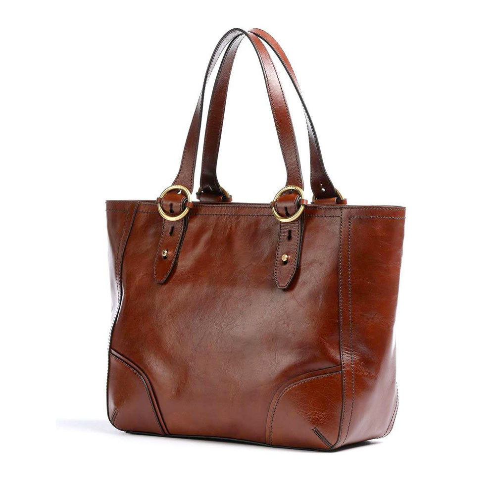 Borsa Donna Shopper a Spalla THE BRIDGE in Pelle Marrone linea Matilde
