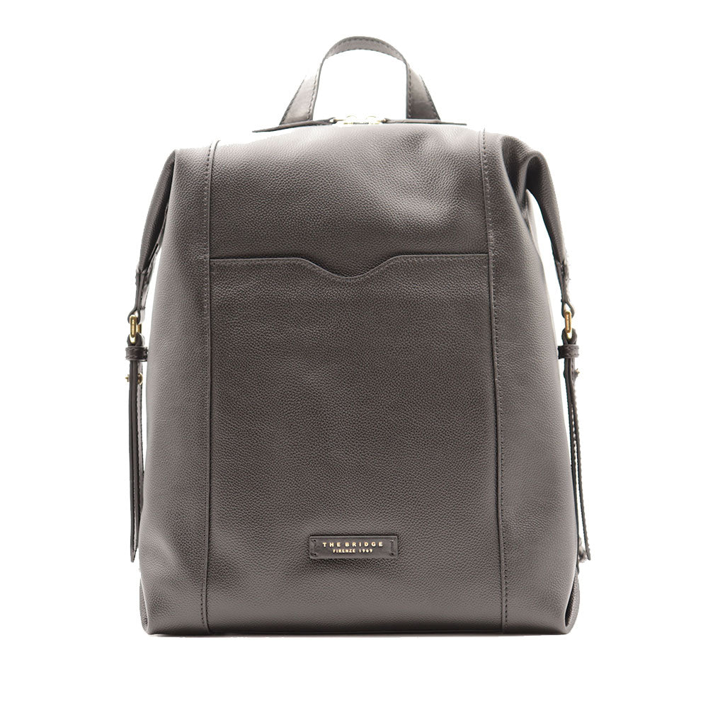 Zaino Donna THE BRIDGE linea Gemma in Pelle Nera