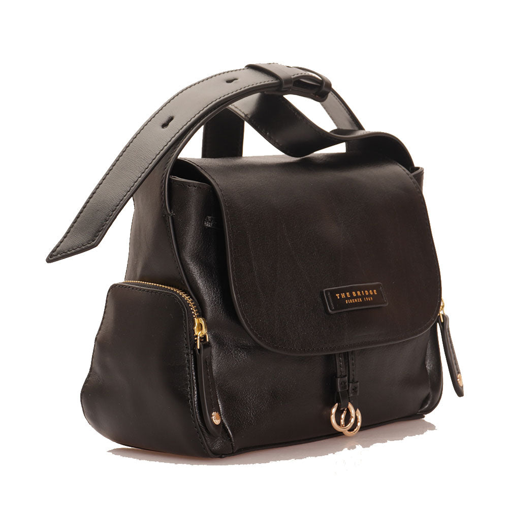 Rowallan of Scotland - Borsa a tracolla da donna in pelle arcobaleno, Nero Rowallan of Scotland - Borsa a tracolla da donna in pelle arcobaleno, Nero
