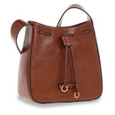 Borsa Donna Secchiello THE BRIDGE linea Carlotta in Pelle Marrone