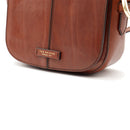 Borsa Donna a Tracolla Piccola THE BRIDGE linea Faentina in Pelle Marrone