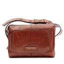 Borsa Donna a Tracolla THE BRIDGE linea Flora in Pelle Marrone