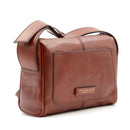 Borsa Donna a Tracolla THE BRIDGE linea Flora in Pelle Marrone