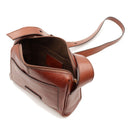 Borsa Donna a Tracolla THE BRIDGE linea Flora in Pelle Marrone