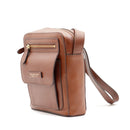 Borsello Uomo THE BRIDGE linea Alberto in Pelle Marrone