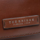 THE BRIDGE Herren-Gürteltasche Alberto-Linie aus braunem Leder