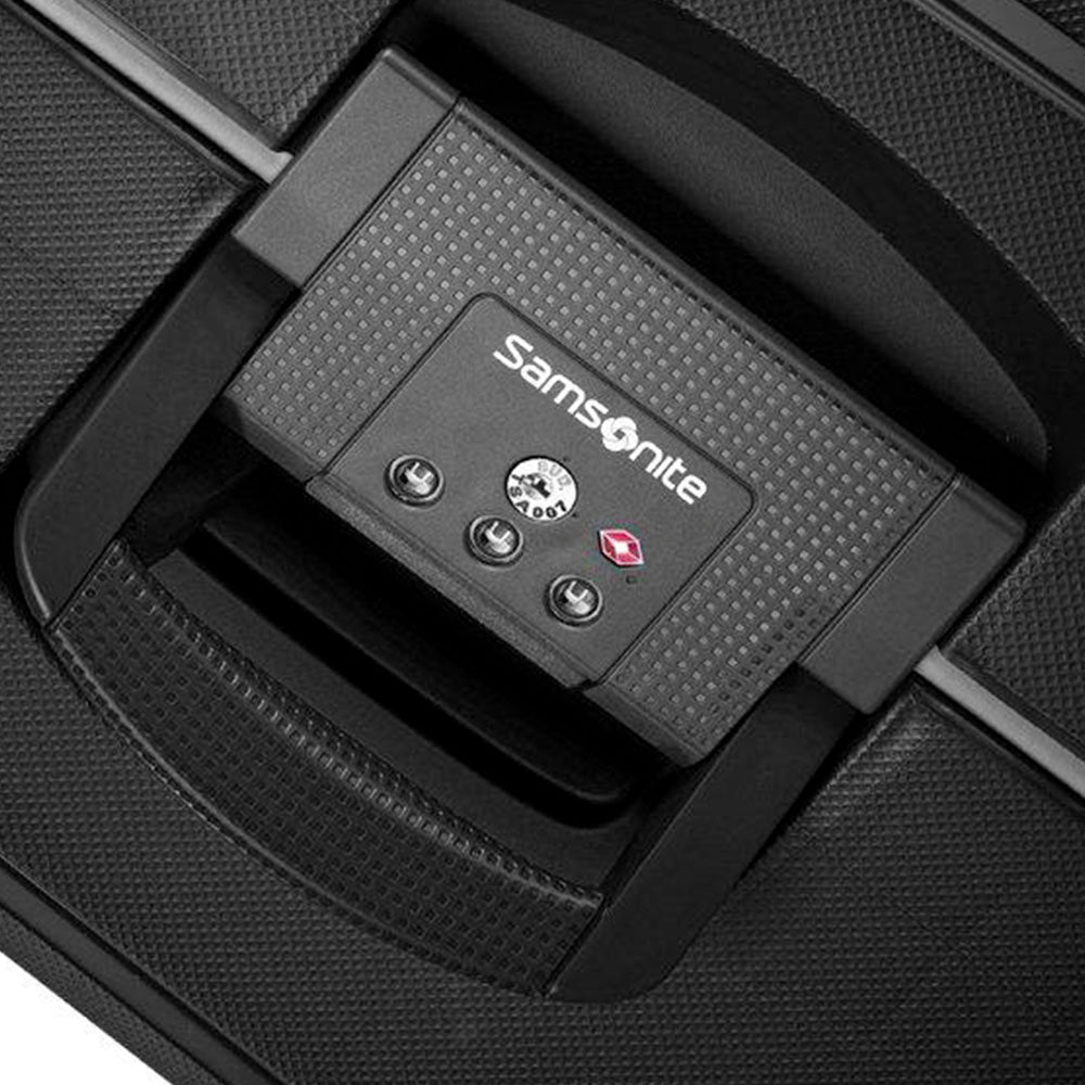Trolley Grande Rigido 4 Ruote SAMSONITE linea S'Cure Nero