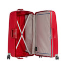 Trolley Grande Rigido 4 Ruote SAMSONITE linea S'Cure Rosso