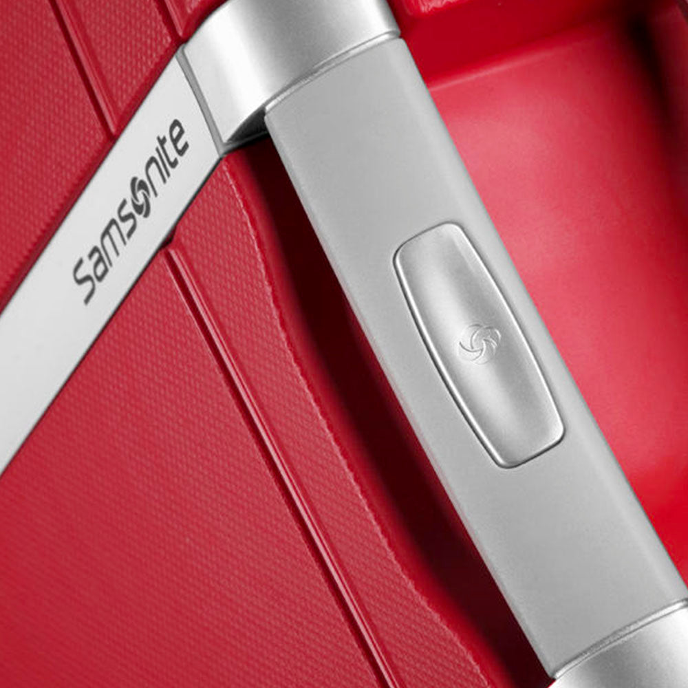Trolley Grande Rigido 4 Ruote SAMSONITE linea S'Cure Rosso
