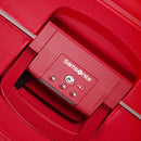 Trolley Grande Rigido 4 Ruote SAMSONITE linea S'Cure Rosso