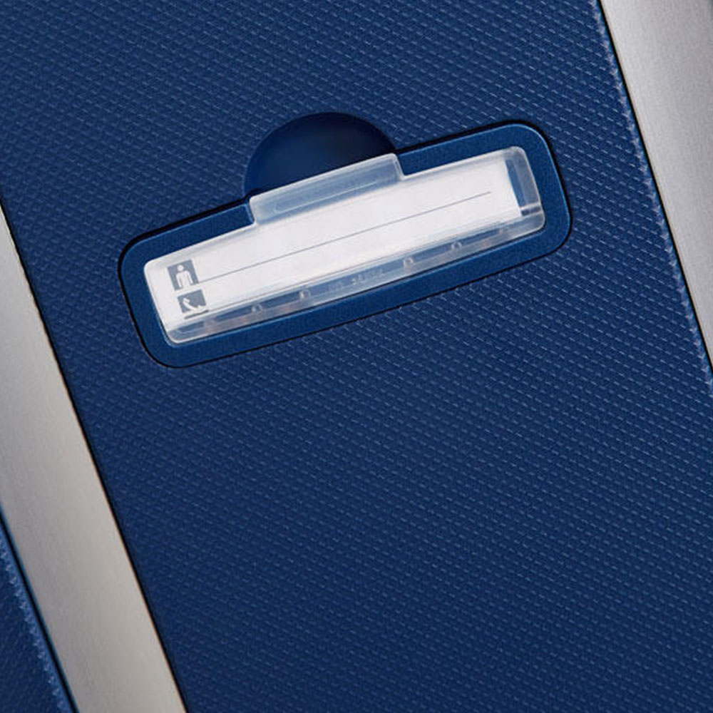 Trolley Grande Rigido 4 Ruote SAMSONITE linea S'Cure Blu