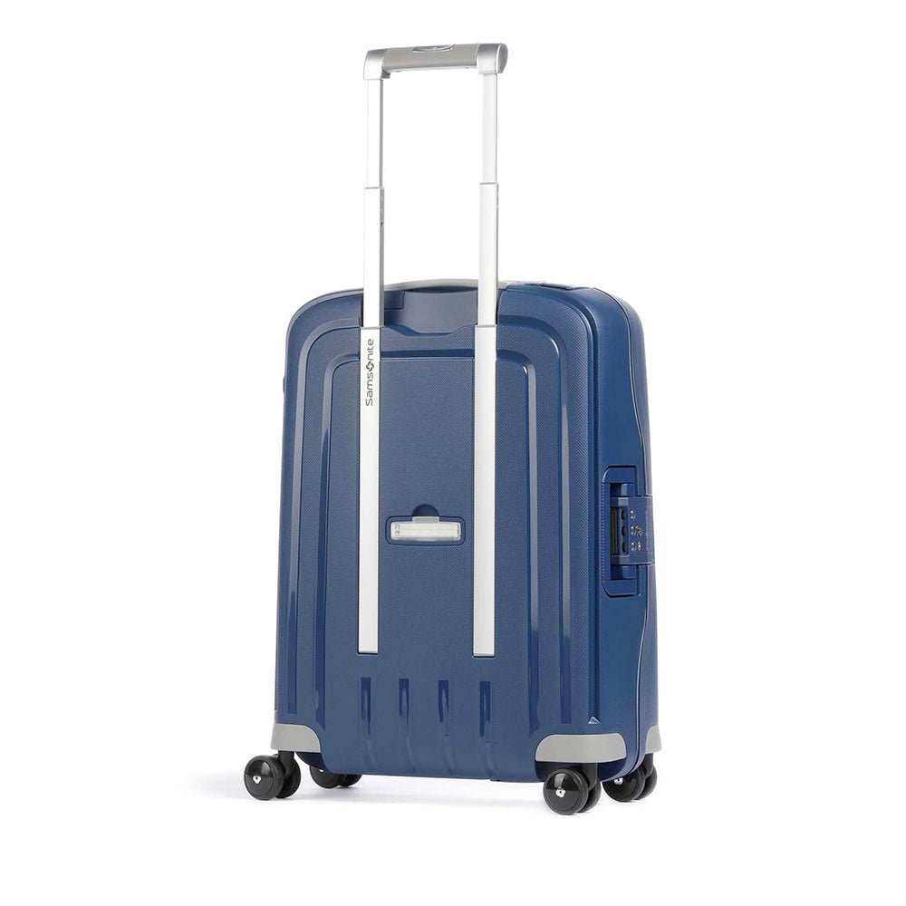 Trolley Cabina Rigido 4 Ruote SAMSONITE linea S'Cure Blu