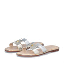 Ciabatta Flat LIU JO Sally 716 Metallizzate colore Gold e Silver