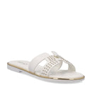 Ciabatta Flat con Micro Borchie LIU JO Sally 716 colore Bianco