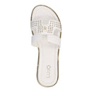 Ciabatta Flat con Micro Borchie LIU JO Sally 716 colore Bianco