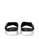 LIU JO Penny 901 Plateau-Slipper aus schwarzem Leder