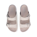 LIU JO Penny 902 Doppelband-Slipper aus butterfarbenem Wildleder