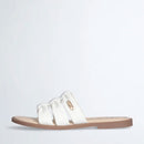 Ciabatte Flat LIU JO Amira 932 Bianche con Logo