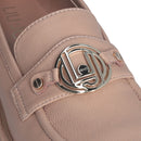 Mocassino Donna LIU JO Taylor 813 Beige con Logo