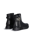 Sneakers Boots LIU JO Kiss 802 Nero con Inserto Stretch e Fibbia Logata