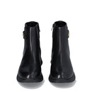 Sneakers Boots LIU JO Kiss 802 Nero con Inserto Stretch e Fibbia Logata